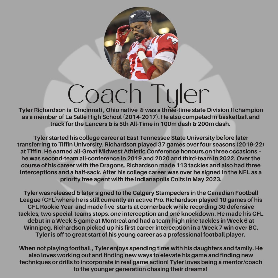 You all asked for it, and we’ve delivered! Running back and defensive back skills training starts next week. We’re excited to be adding Tyler to the gym family and help even more of you all take your game to the next level 💪⚫️🐏