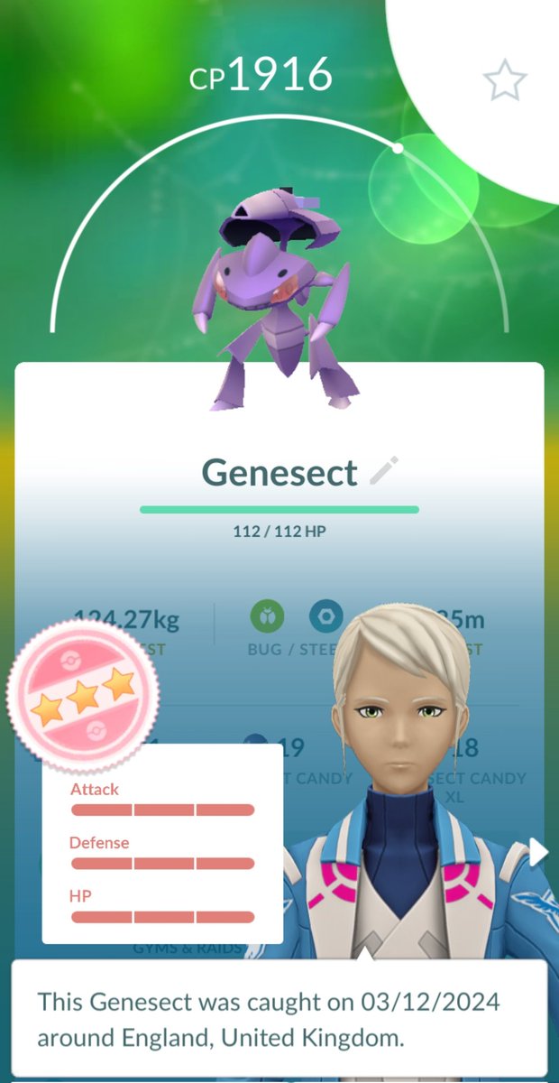 PokeGoScotland's tweet photo. My luck has been great!!!! 💯💯💯

Next, the shiny!!! 

#PokemonGO #PokemonGoRaids #hundo #perfect https://t.co/LNx3NfFqce