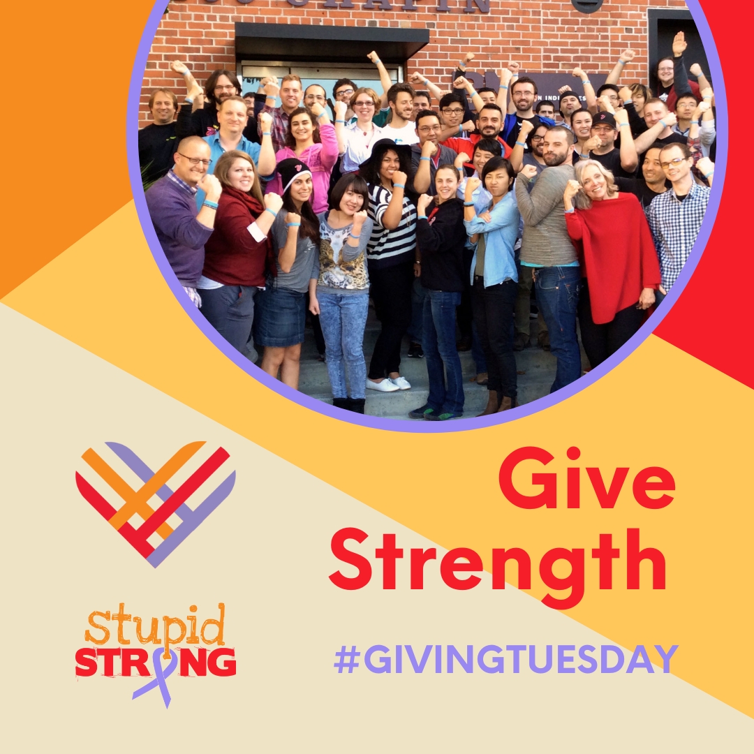 This #GivingTuesday, make your end of the year donation to Stupid Strong. You can help us raise awareness and fund groundbreaking research like our “Cancer Patients’ Family Matters” grant, aimed at developing strategies for early detection and prevention. stupidstrong.org/donate
