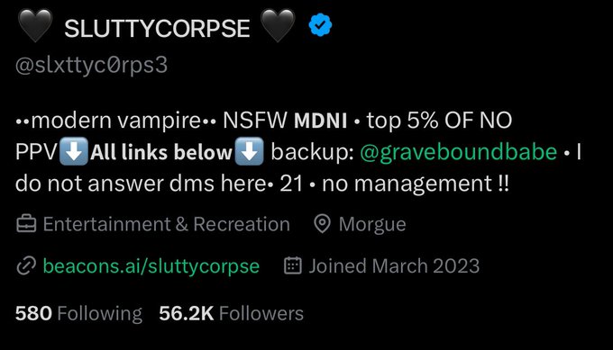 Watch 🖤 ꜱʟᴜᴛᴛʏᴄᴏʀᴘꜱᴇ 🖤's leaked NSFW photo on TwXstars