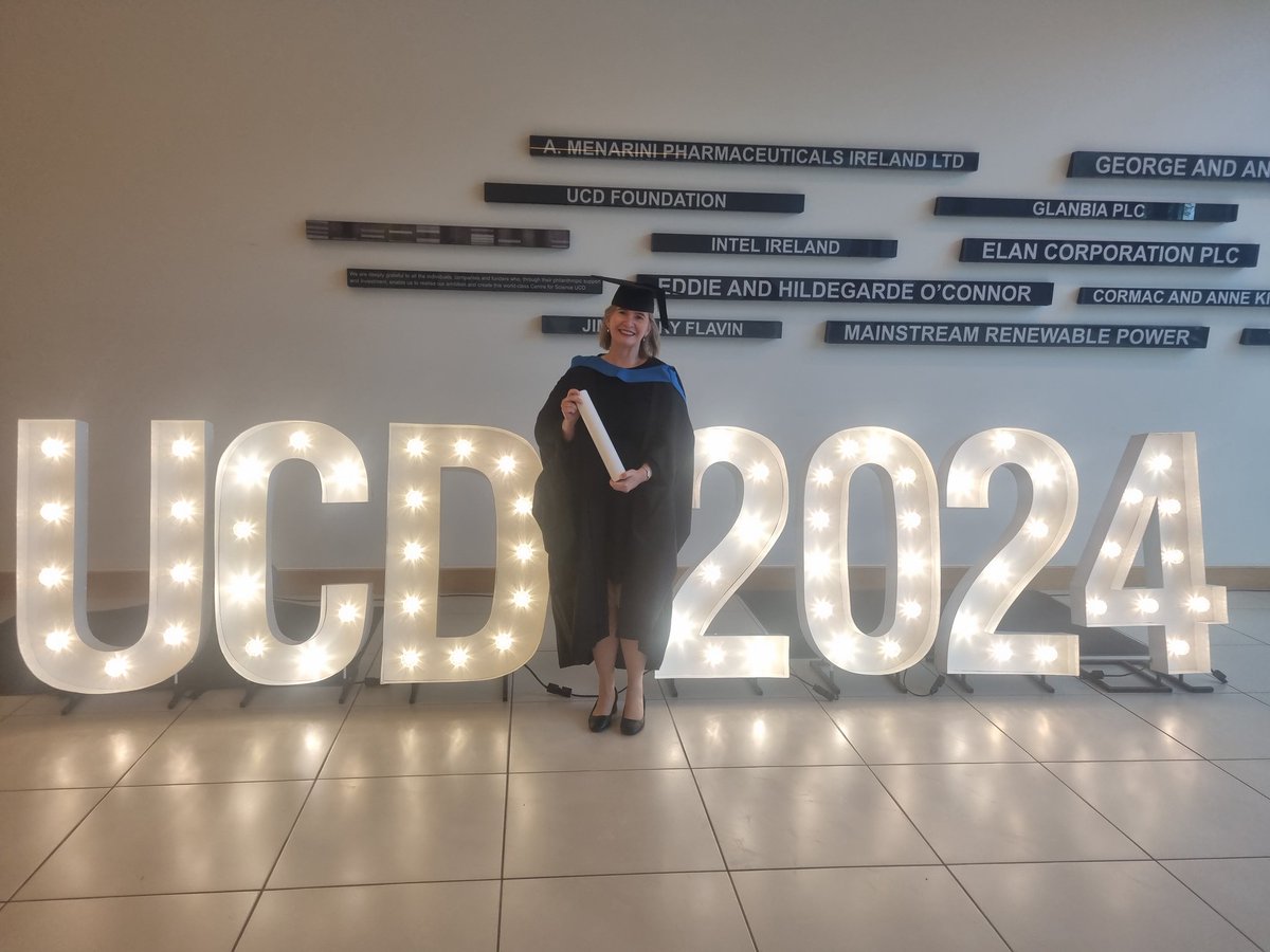 Such a special day .My sister achieving anMA in Irish Studies in  <a href="/ucddublin/">University College Dublin</a> .Very proud of her.