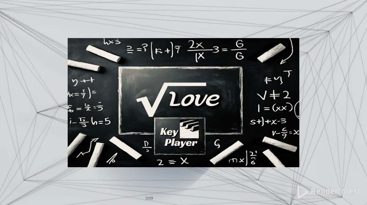 gemsounds77's tweet photo. Coming soon: Key Player explores a perplexing mathematical problem - the square root of love… https://t.co/7VJXrEtQnN