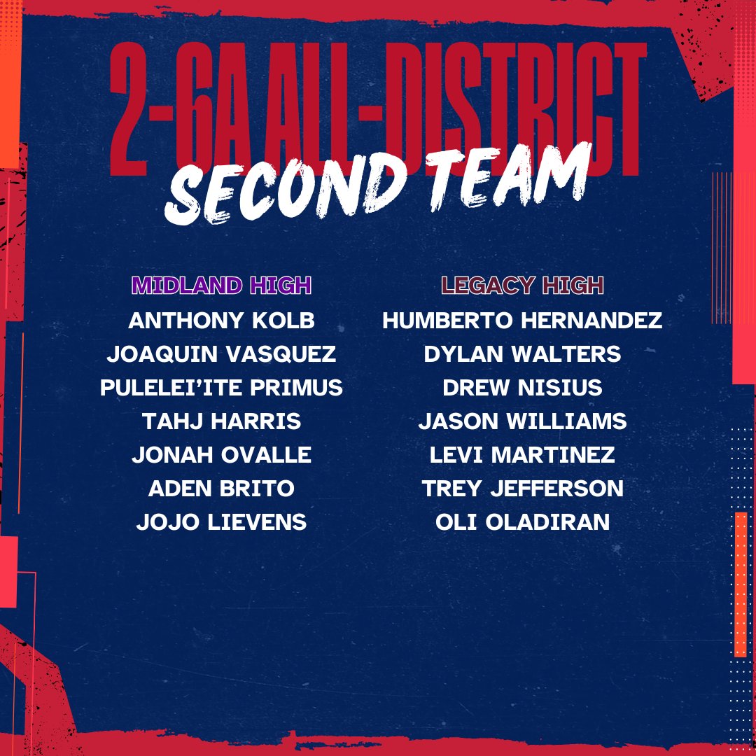 Midland_ISD's tweet image. Congrats to both of our football teams who had great seasons, and all of the players who earned All-District honors! 🏈 Way to go! #MISDProud #MadeinMISD #StudentExperience