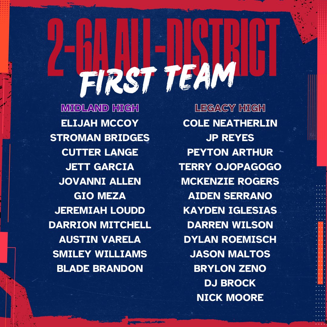 Midland_ISD's tweet image. Congrats to both of our football teams who had great seasons, and all of the players who earned All-District honors! 🏈 Way to go! #MISDProud #MadeinMISD #StudentExperience