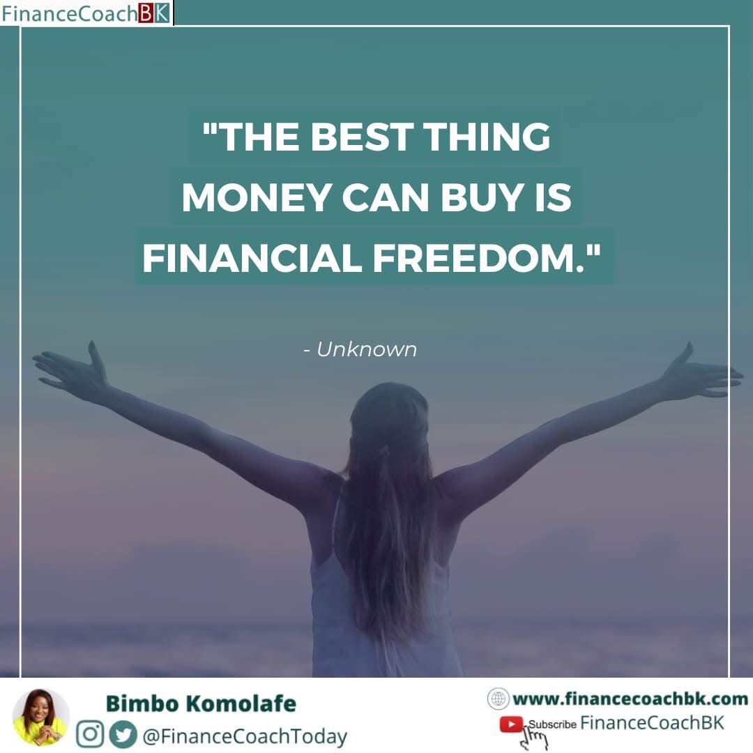 BimKomoe's tweet photo. True wealth isn’t in material possessions, it’s in the freedom to live life on your terms. Invest wisely, spend mindfully, and build financial independence to create the life you’ve always dreamed of. https://t.co/zfBQunVK4U