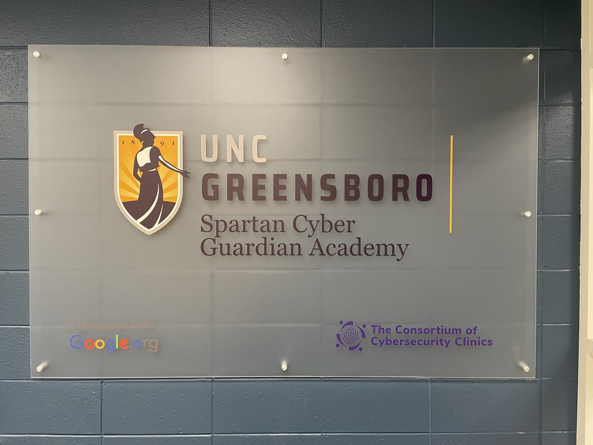 Congratulations to Consortium member <a href="/UNCG/">UNCG</a>, who officially launched the Spartan Cyber Guardian Academy (SCGA) website &amp; logo!

Learn more about the SCGA's work to bolster the cybersecurity of the region &amp; prepare the next generation of cyber professionals. scga.uncg.edu