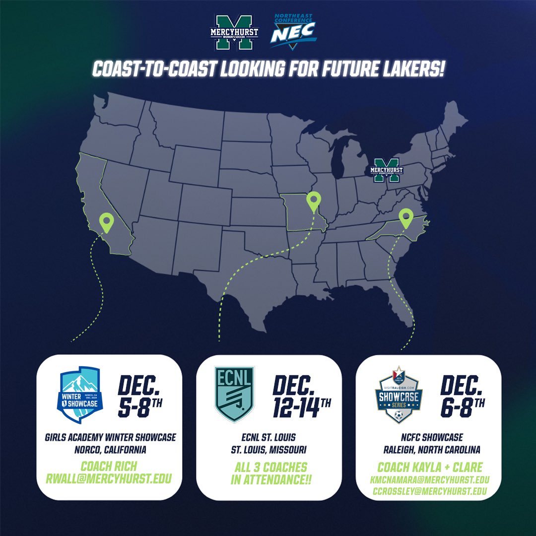 hurstwsoc's tweet image. The Lakers coaching staff will be on the road, coast-to-coast in December looking for Future Lakers! ☘️⚽️

#HurstAthletics | #CarpeD1em