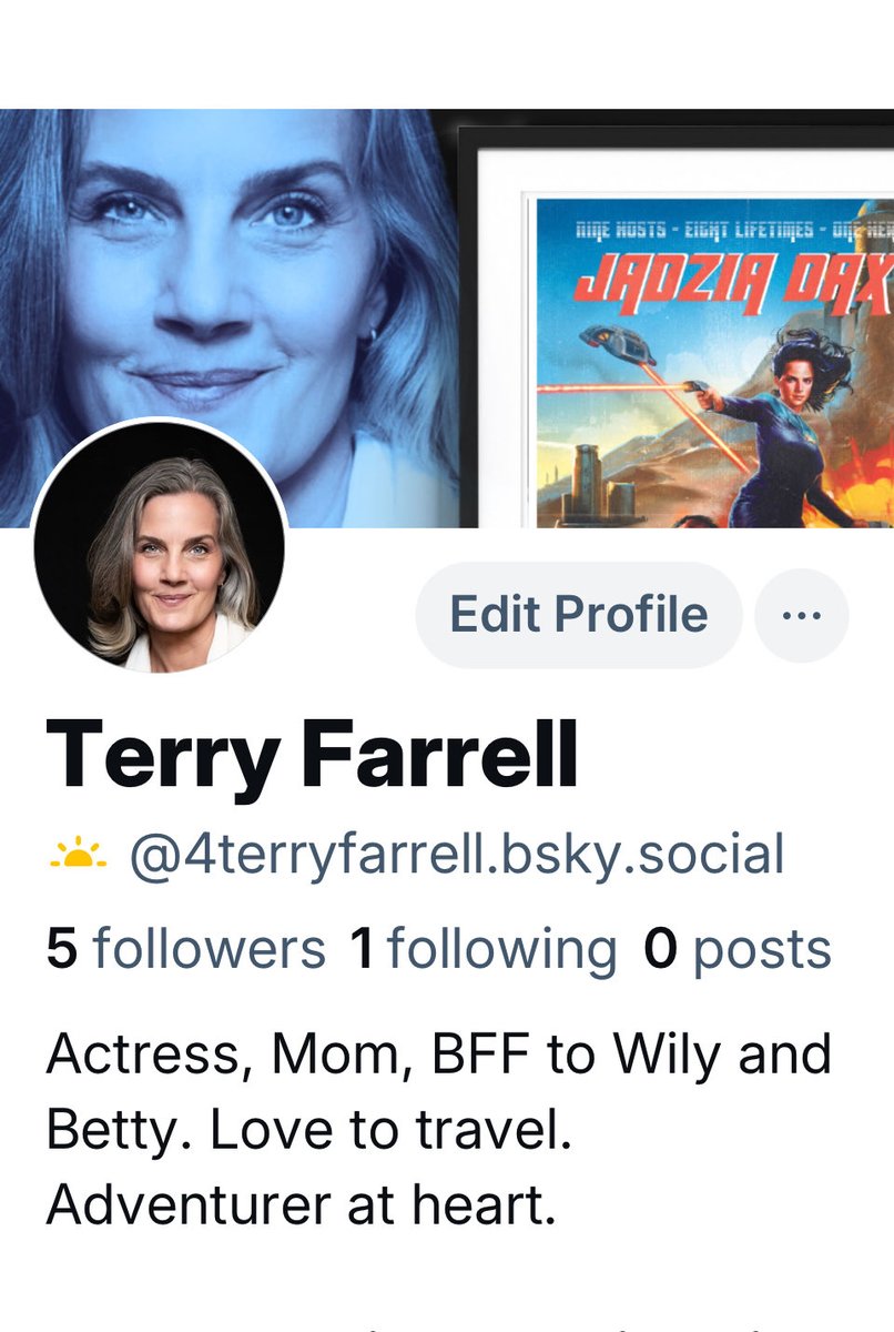 I’m on BlueSky ⁦<a href="/4TerryFarrell/">Terry Farrell</a>⁩ See you there!