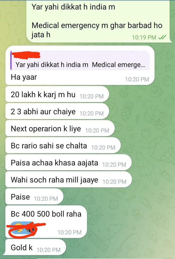 snehakumarreddy's tweet photo. There is one more user who is also struggling with health issues in his family and he is pleading with other @rariohq users to buy back his rario cards which he bought at 5k plus for just ₹500. This is what this shameless and useless @Dream11 @DreamSportsHQ @harshjain85 company @rariohq have done selling their users rario nft cards with a tag 'lifetime assets' that are now nothing but worthless liabilities. No value, no lifetime assurance, just false promises. @harshjain85 @bhavitsheth @BCCI @JayShah @GoI_MeitY @FinMinIndia @PMOIndia @narendramodi @virendersehwag @mandhana_smriti @DreamSportsHQ @FIFS_Official  @GoI_MeitY @AIGFofficial @peepoye_ @akxnksha @rcbtweets @vikrantgupta73 @Priyesh03095733 @shubh_vachan @cricketaakash @peeyushsharmaa @cric11forecast @FantasycricPro @jatinsapru @CricCrazyNIKS  @CricCrazyJohns @mufaddal_vohra @sachin_rt  @TusharBehl0x @LPLT20 @CricketAus @PunjabKingsIPL @gujarat_titans @ankitw @augnin @jagograhakjago @ConsumrConxion @animocabrands @Priyesh03095733 @cricketaakash @virendersehwag @mandhana_smriti
#RarioBuyback
#IsDream11TheNextRario
#Dream11UsersBeware
#rariobuyback #Election2024 #Beckysangels #KimPau