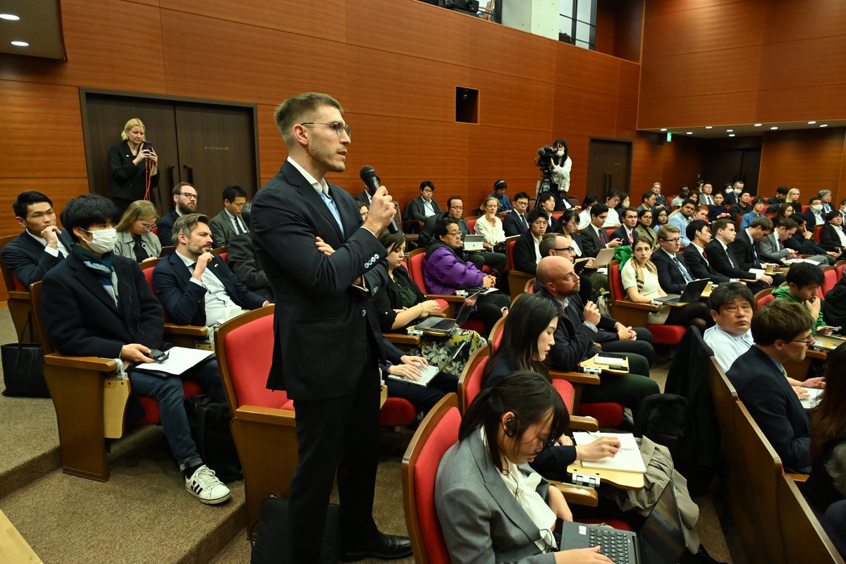 Dec.3: Session 2 focused on disinformation. Speakers gave perspectives from: NATO, <a href="/AmyErtan/">Amy Ertan</a>; Japan, Masakazu Takamori (Japan Nexus Intelligence); China-Russia nexus, Maya Sobchuk (U Tokyo); and US, Aaron D. Snipe. Moderated by Amb. Ovidiu-Alexandru Raețchi from <a href="/RO_Emb_Japan/">Embassy of Romania in Japan</a>.