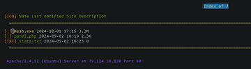 Exodia6542's tweet photo. #opendir at: http://79.124.58.130
malicious #meshagent (https://t.co/FfLVL6CcTm…);
c2: 94.232.43.185 https://t.co/XY2HjN5o1U