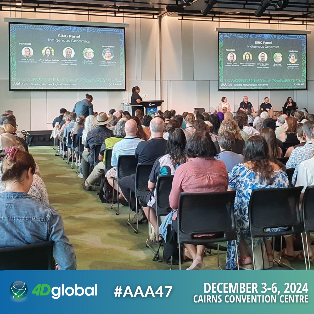 4d_global's tweet photo. The AAA conference for 2024 has begun with a fabulous program of thought leaders to preserve Australia's cultural heritage. #AAA47 #AAA2024 #Archaeology #heritagematters https://t.co/3ZsQ5uhb3R
