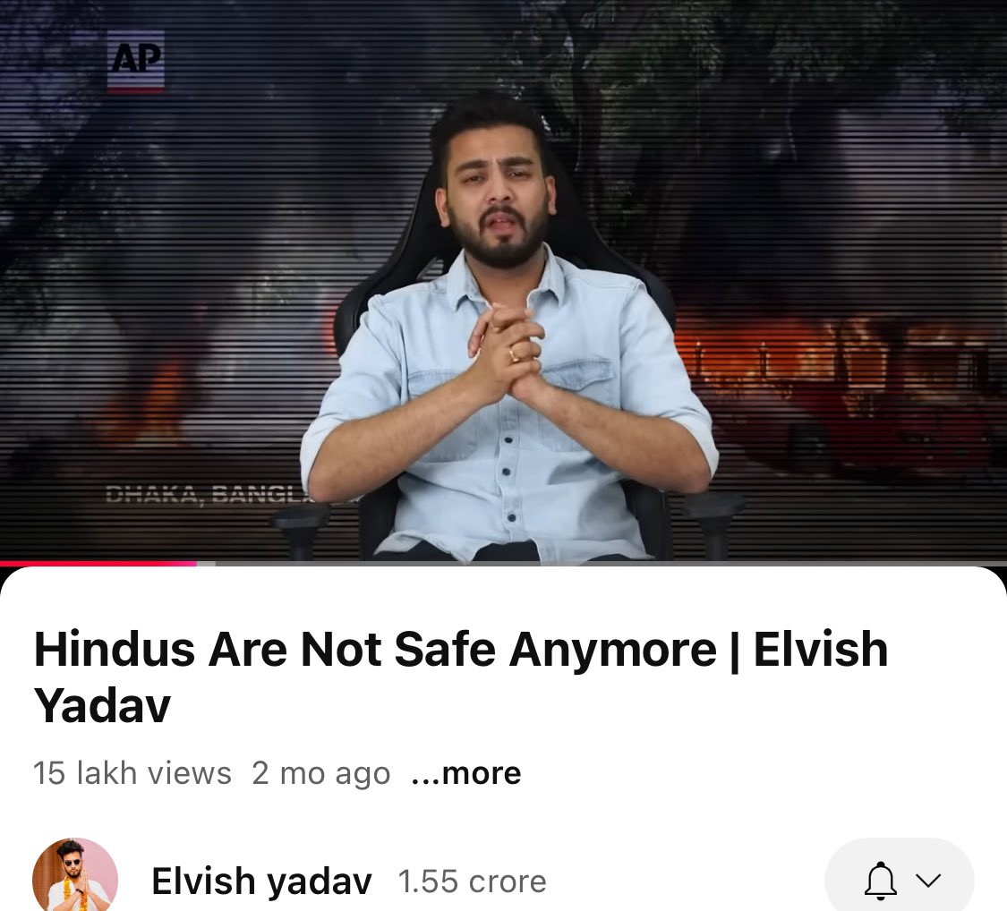 Arc1111Armor's tweet photo. Shreya nailed it!
Glad we have influencers like @ElvishYadav and @shreya_arora22 who bring facts in front of us while anti-nationals try to hide them in the name of secularism.
#CongressHataoDeshBachhao
#AntiNationals #DeepStates #ElvishYadav #ElvishArmy https://t.co/InM6ACRmnT