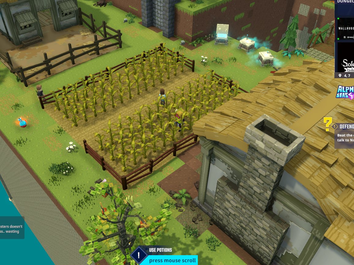 Virtual farming is honest work! 🚜🌾 <a href="/SquareEnix/">Square Enix</a> Join me down on the Farmlands Farm in <a href="/TheSandboxGame/">The Sandbox</a>. register-landings.sandbox.game/alphaseason4-s… #TheSandbox #AlphaSeason4 #AS4SocialChallenge