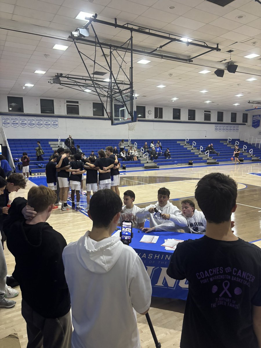 Nick Schratwieser, CAA (@schrat_teach) on Twitter photo On-court pregame/halftime/postgame shows this year at our basketball games.
Student filmed, student produced, student hosted.
The <a href="/portvikings/">Port Washington Athletics</a> difference. On-court pregame/halftime/postgame shows this year at our basketball games.
Student filmed, student produced, student hosted.
The <a href="/portvikings/">Port Washington Athletics</a> difference.