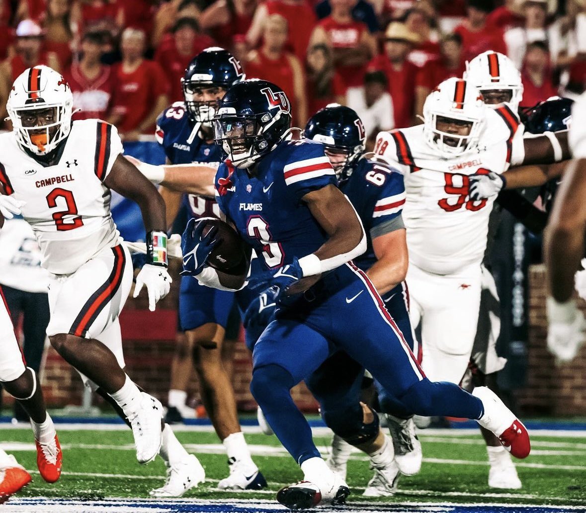 Matt Zenitz (@mzenitz) on Twitter photo Liberty running back James Jointer is set to enter the transfer portal, his agency <a href="/APSportsAgency/">A&P Sports Agency</a> tells <a href="/CBSSports/">CBS Sports</a>/<a href="/247Sports/">247Sports</a>.
Jointer, who began his college career at Arkansas, has 321 career rushing yards.
247sports.com/player/james-j⦠Liberty running back James Jointer is set to enter the transfer portal, his agency <a href="/APSportsAgency/">A&P Sports Agency</a> tells <a href="/CBSSports/">CBS Sports</a>/<a href="/247Sports/">247Sports</a>.
Jointer, who began his college career at Arkansas, has 321 career rushing yards.
247sports.com/player/james-jβ¦