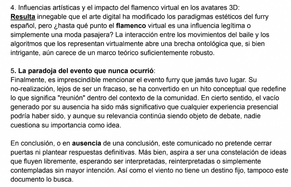 En representación del equipo de @TURNION_OFICIAL en posición de invent majoris, realizamos un comunicado a <a href="/FurrySpain/">𝐅𝐮𝐫𝐫𝐲 𝐒𝐩𝐚𝐢𝐧 | 𝐅𝐮𝐫𝐫𝐲.𝐞𝐬 🇪🇸🐾</a> , <a href="/IberconOficial/">Ibercon</a>, <a href="/furrfreespain/">FurrFree Spain</a> , <a href="/ElPlan_Madrid/">El Plan</a>