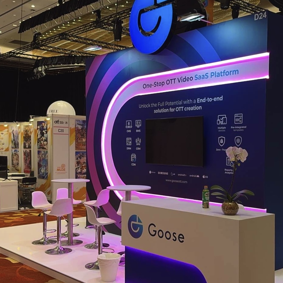 GooseOtt's tweet photo. Guess where we are at 🤔... Singapore! ✈️
That's right, we made it to the final stop of our 2024 #GooseTour, @asiatvforum. 🙌 🎉
🚶♂️Explore the perfect platform for your streaming business at booth D24.
📆 4 - 6 DEC
📍 Marina Bay Sands, Singapore
#ATF2024 #Celebrating25Years https://t.co/U7yCz7pXlA