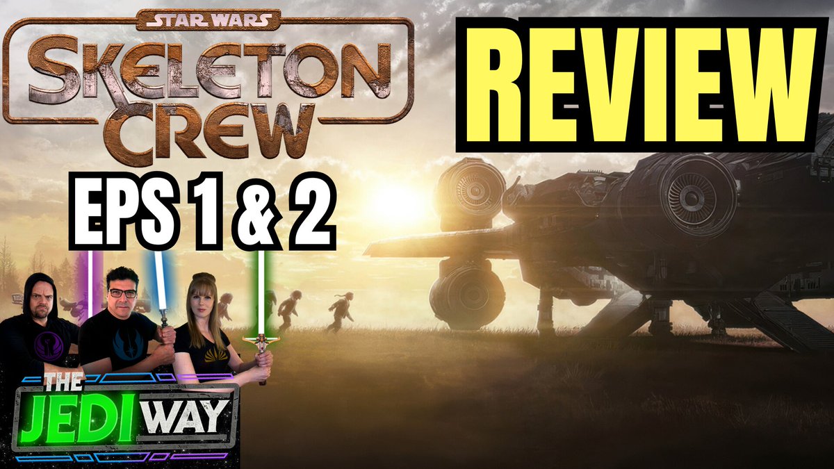 THE JEDI WAY Returns with Me, <a href="/ShutUp_Laura/">Laura Kelly</a> and <a href="/kevsmets/">Kevin Smets</a> diving into the first two episodes of #SkeletonCrew !

We talk what worked for us, what gave us pause, speculate where we're going next in the series, explore the mystery of At Attin and more! 

📺 youtu.be/Mjz3nCkebHM