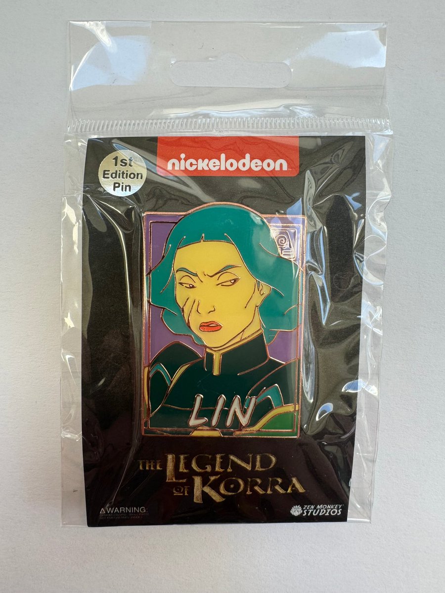 camartsbiz's tweet photo. Zen Monkey Studios The Legend of Korra Pastel Lin 1st Edition Soft Enamel Pin
$29.99
https://t.co/DPT5zeUuor https://t.co/AzxT7zhPT9