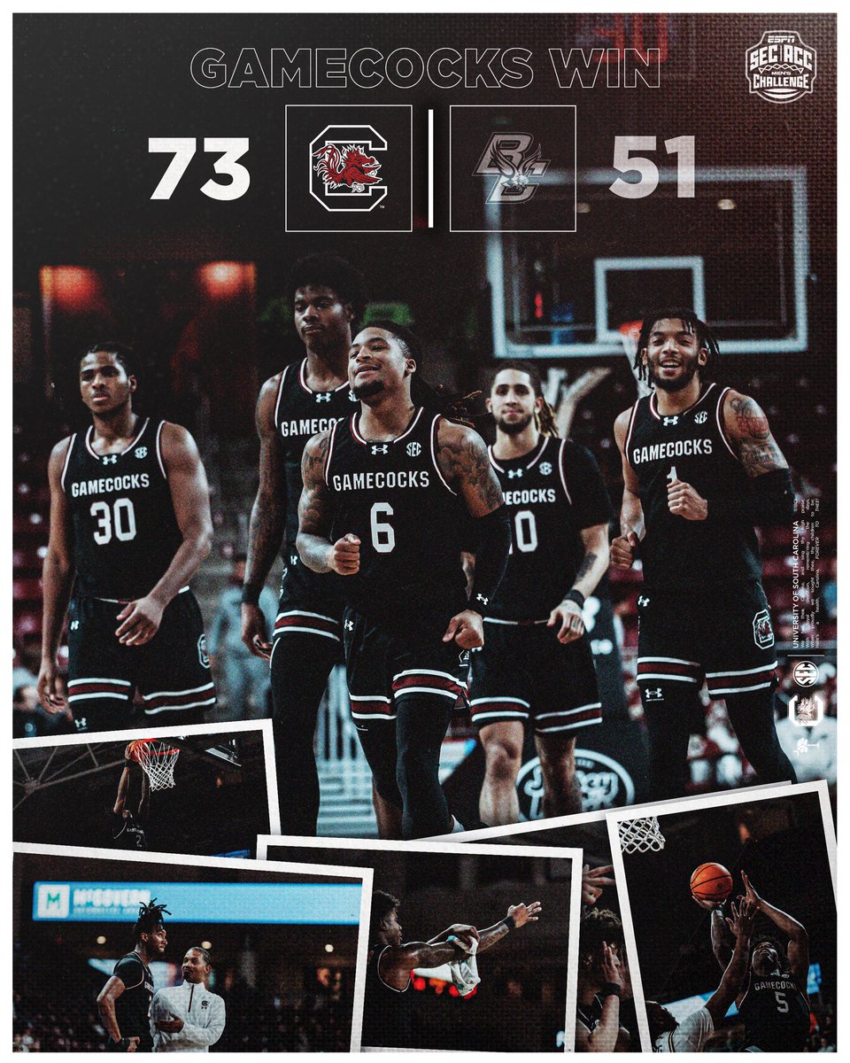 GamecockMBB's tweet photo. Team wins on the road… >>>>>>

#Gamecocks🐔🏀 // #ForeverToThee https://t.co/u7bM7DZxOE