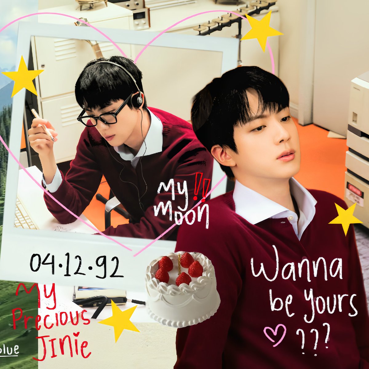 happy birthday to the one and only our moon seokjin ♡!

HAPPY JIN DAY
#OurHappinessJinDay
#SuperstarJinDay
#WorldwideHandsomeJin
#YouAreLovedJin
#RunningWildWithJin
#IllBeThereForJin
#YoureOurSoulJin
#AnotherLevelWithJin
#3YearsWithSuperTuna
#HappyJinDay
#HappyBirthdayJin