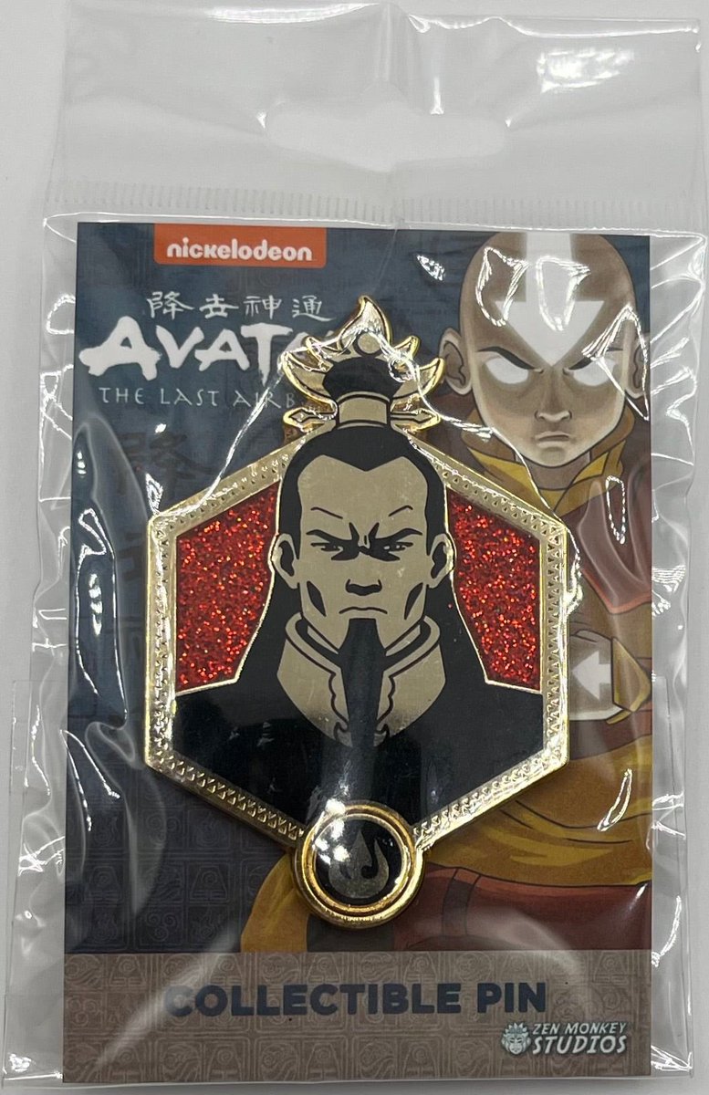 camartsbiz's tweet photo. Zen Monkey Studios Avatar: The Last Airbender Golden Ozai Enamel Pin
$19.99
https://t.co/Osfr1LhV1h https://t.co/FLdvUr9nmp