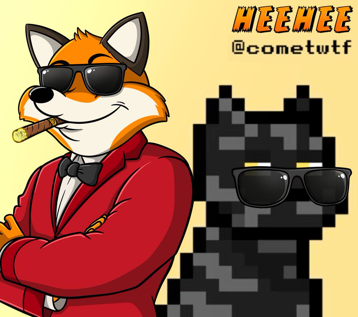 #NFTs &amp; CMC just over the weekend... but we’re not done there! 👀🤯

We would like to announce our latest partnership with <a href="/cometwtf/">Comet</a> 💎

And we are only just getting started! 🔥

💪🦊