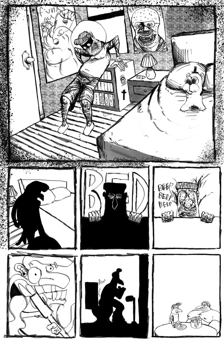 Flexymaltwitta1's tweet photo. #Comics #page #halftones https://t.co/xUX9cMqSAf