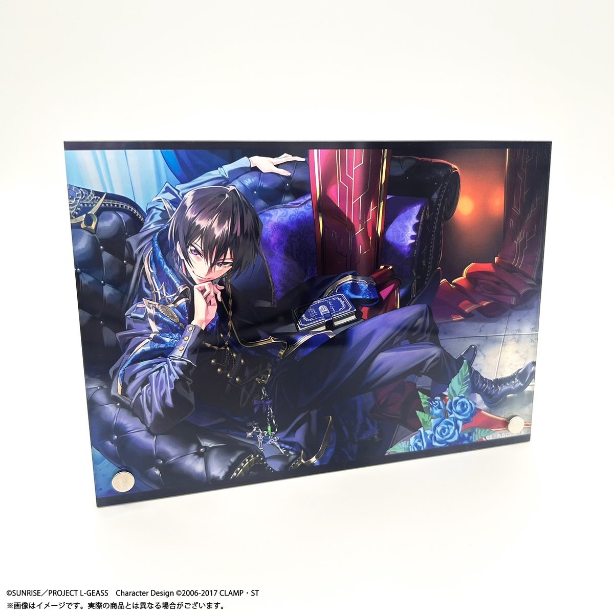 GEASSPROJECT's tweet image. 【グッズ】
ルルーシュバースデーグッズ2024
「Lelouch Special Birthday Box -December 5th-」
予約受付中！

✨到着した実物サンプルの一部をご紹介✨
✅バッグチャーム
✅アクリルパネル

・詳細はこちら→geass.jp/news/archives/…

#geassp #コードギアス