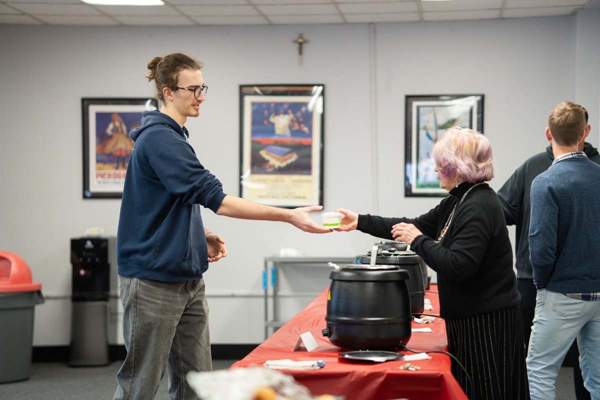 CCSJWave's tweet photo. Soup makes everything better. Thank you to Mission and Ministry for hosting a cozy luncheon today! #DestressWeek #SoupSeason https://t.co/UNB5ssz9xr