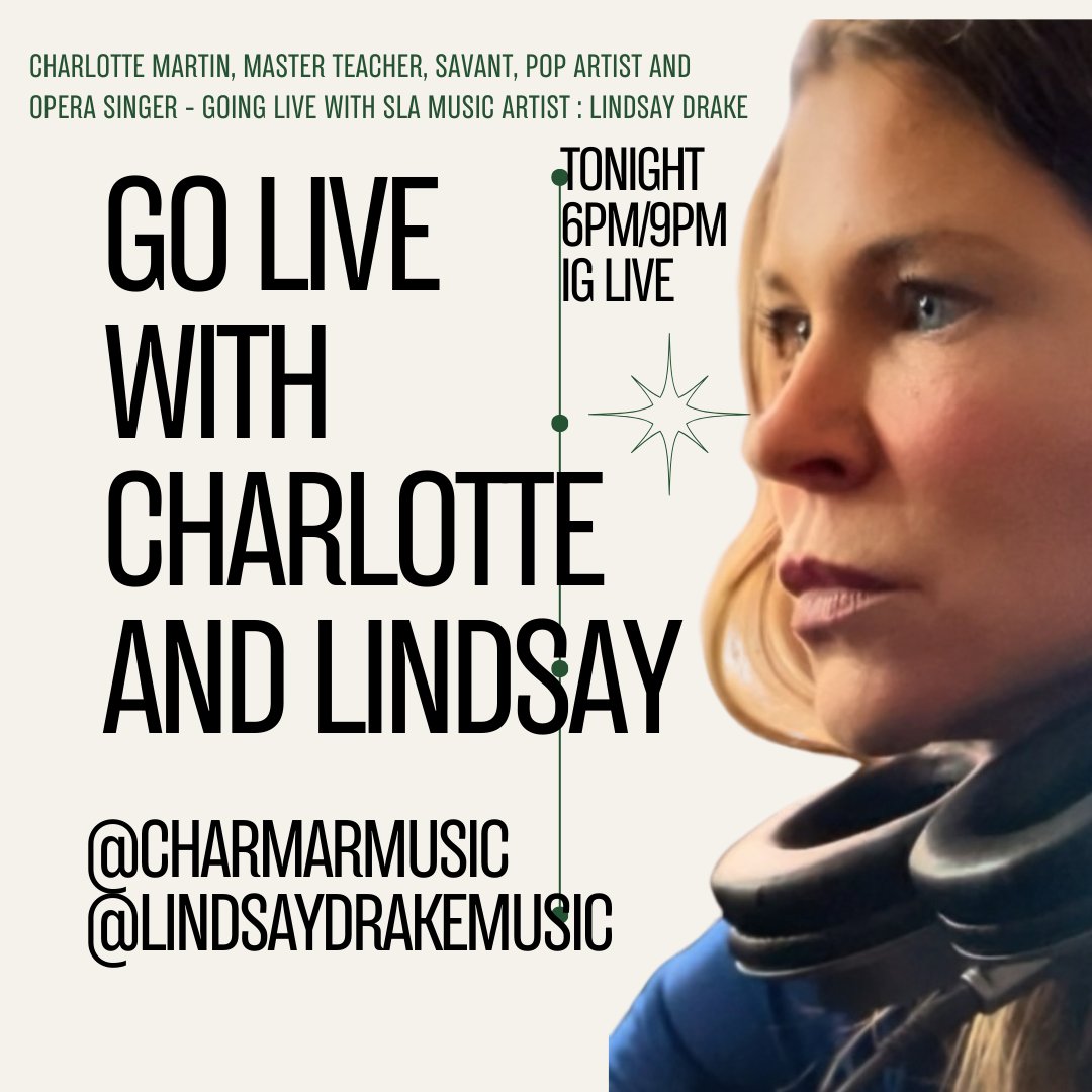 Click the link below to join my IG LIVE happening NOW
instagram.com/charmarmusic/l…...
If you cannot make it in real time, the full talk will be posted on my <a href="/Patreon/">Patreon</a> 🙃 later this evening!

New members can take advantage of 50% off your first month! USE CODE: 622DE at checkout.