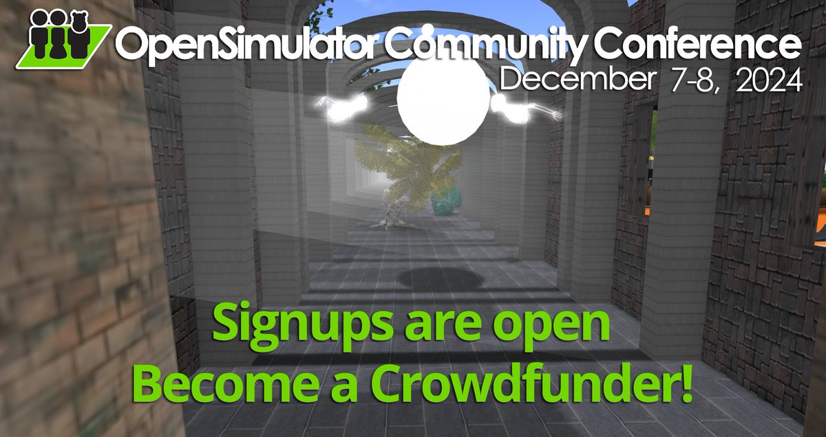 OpenSimulator Community Conference tweet media