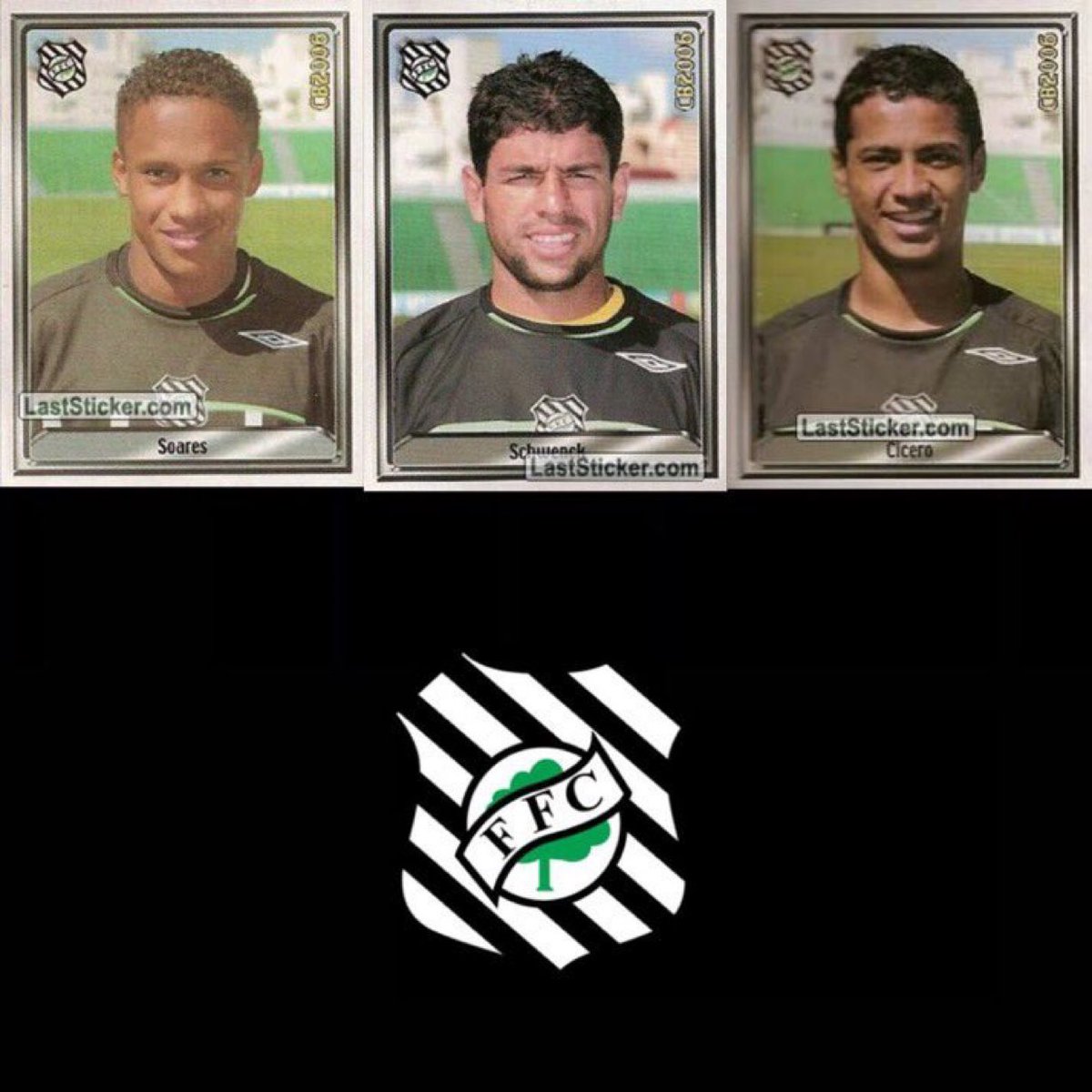 futnostalgico's tweet photo. O trio ternura do @FigueirenseFC no Brasileirão 2006:

Schwenck - 14 gols
Soares - 13 gols
Cícero - 13 gols

Nostálgico! https://t.co/mvr1kvPhLY