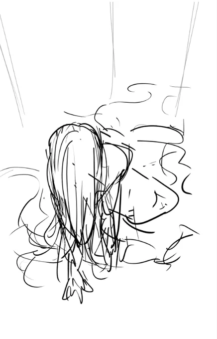 お絵描きができていない 