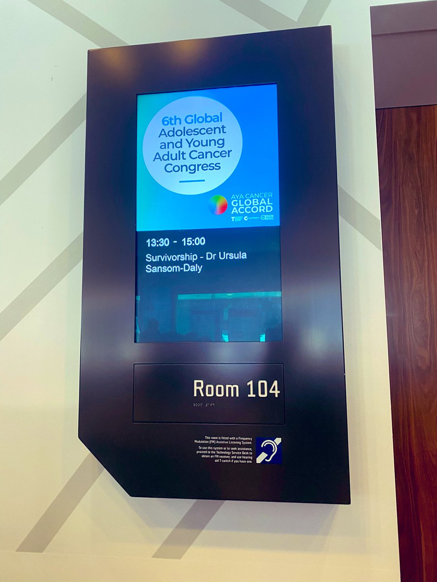 Starting in 5 minutes! ⏰ delighted to be chairing the #AYACancerCongress session on #survivorship featuring Dr Joanna Fardell <a href="/jefardell/">Joanna Fardell</a> A/Prof Antoinette Anazodo <a href="/ANZoncofert/">A/Prof Antoinette Anazodo OAM MD PHD</a> Prof Christopher Recklitis <a href="/DFBC_PedCare/">Dana-Farber/Boston Children's</a> and Dr Kate Law @law482_k #AYACSM <a href="/AYAGlobalCancer/">Global AYA Cancer Congress</a>