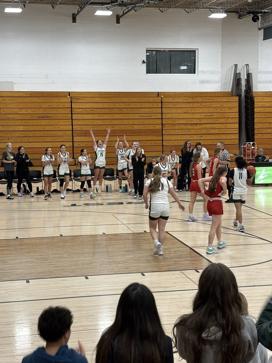 43-24 winner for DCE tonight over Chippewa Falls. Another solid defensive effort from the girls! That evens their record at 2-2 on the season! #CarryTheE