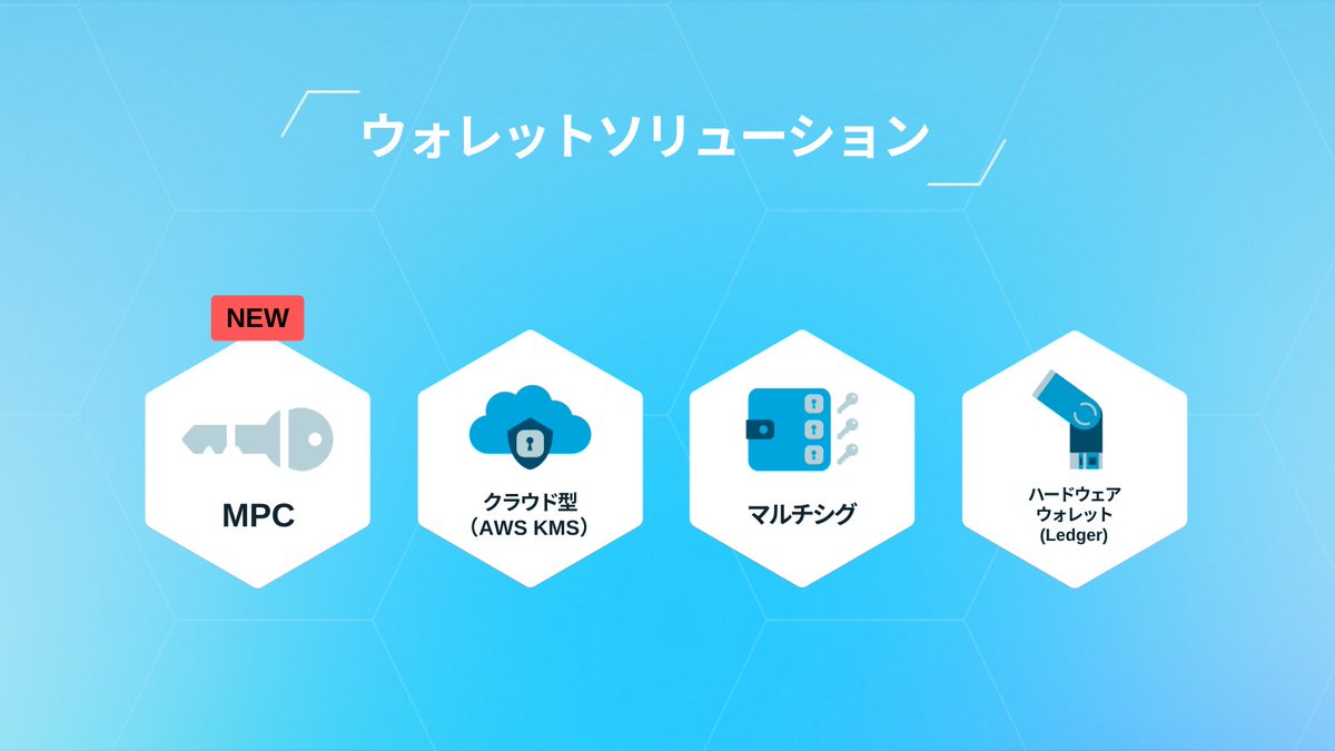 ＼MPCウォレットをリリース🎉／

N Suiteのウォレットソリューションがさらに強力になりました！

MPCウォレットの利点
☑️導入が手軽
☑️堅牢なセキュリティで資産を管理可能
☑️様々なブロックチェーンをサポート

詳細はこちら👇
prtimes.jp/main/html/rd/p…