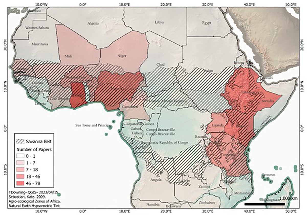 Publication Alert! 

Nature-based solutions in the savanna belt of Africa: Insights from a systematic review by <a href="/DanielOlago/">olago daniel</a> and others <a href="/icca_uon/">The Institute for Climate Change & Adaptation, UoN</a> 

"There is limited intra-Africa and inter-disciplinary collaboration in the research efforts, which also may not speak directly to