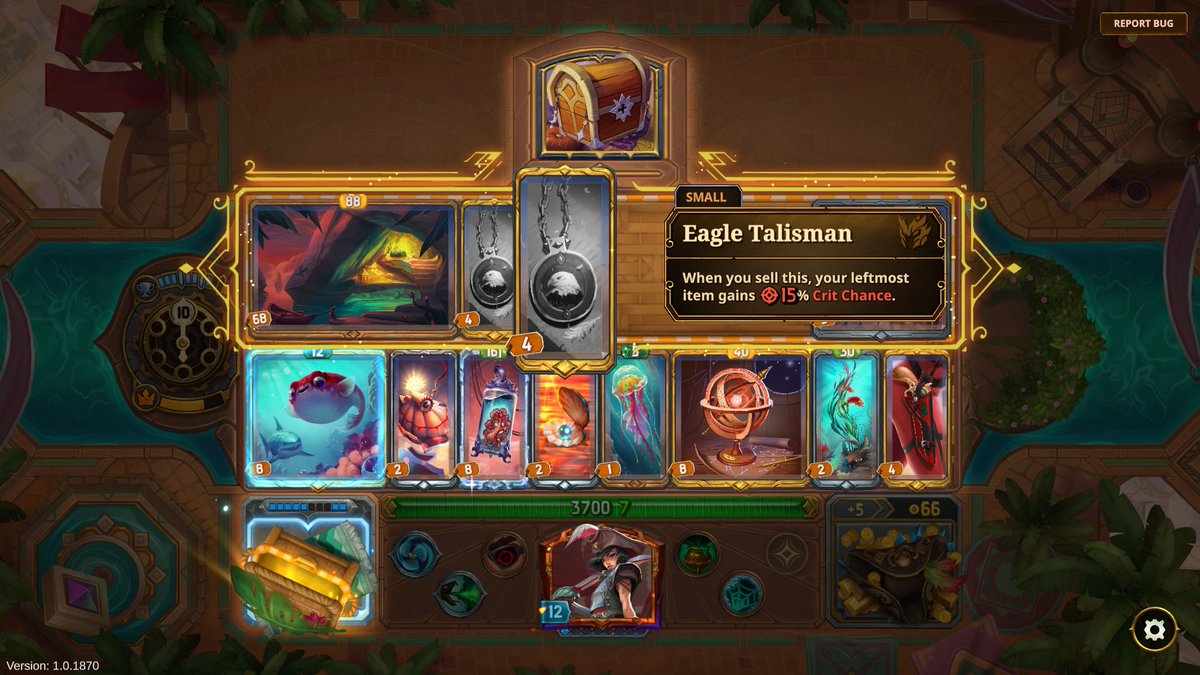 yo <a href="/PlayTheBazaar/">The Bazaar</a> why are you handing these out for free? and why are they gold? and why is my puffer fish now an active itme with 100% crit rate? LOL #playthebazaar
#TheBazaar