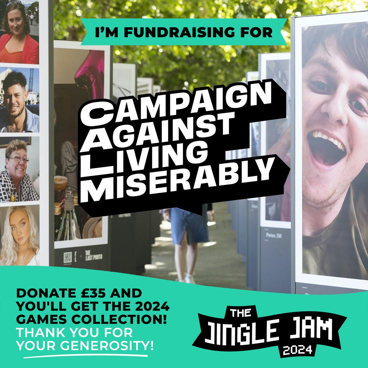 Stream #1 of #JingleJam2024 complete!

Thrilled to say we've already raised £100 for <a href="/theCALMzone/">CALM</a> - thanks so much to those who donated and watched!

Back on Thursday and Friday for some more fundraising fun! ❤️

tilt.fyi/xhvijlk5CY