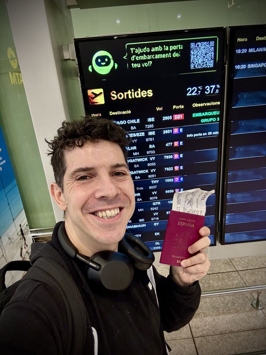 midudev's tweet image. Me voy a Chile 🇨🇱 ¡Último viaje del año!
Un like para desearme un buen viaje.