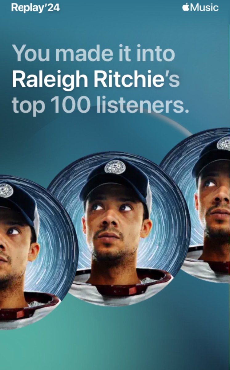 kivonshe's tweet photo. 13,738 minutes of #RaleighRitchie
3,620 minutes on #empathogen
346 plays on a single song “Desert Eagle” from #COWBOYCARTER
All 3 have been the only igniters of my many endeavors of 2024
Thank you @jacobanderson @OfficialWillow @beyonce https://t.co/4HJ8JCDCyX