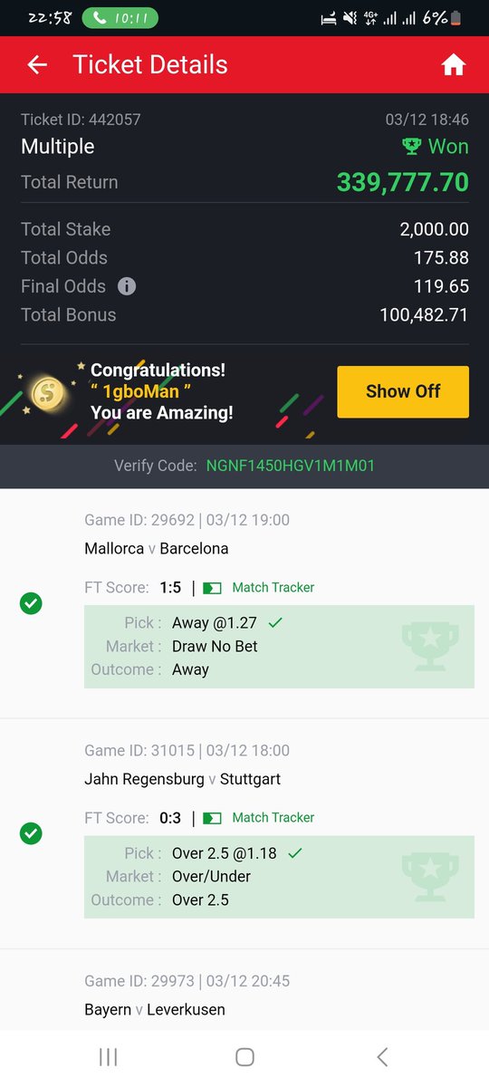 1gboMan's tweet photo. Booooommmmmm 💥💥💥💥💥💥💥💥💥💥💥💥💥💥💥💥
Lord am grateful
@__low_iQ @Ekitipikin @jujupunter @Loveb3rds @Mrbankstips 
If say mayor @Ekitipikin 
See my game now sorty bet for don the payout 125meter like this https://t.co/tdae7mutEF