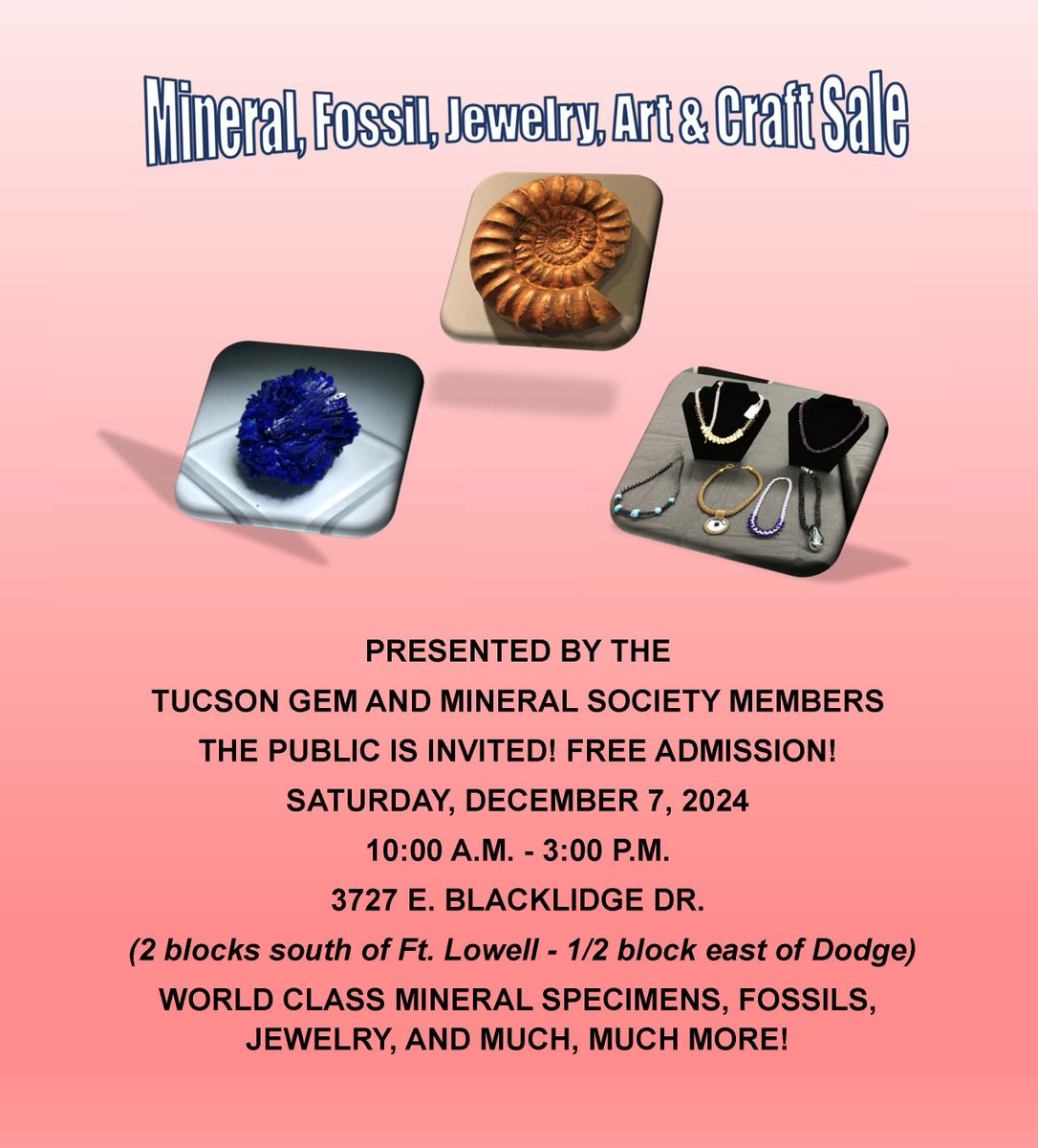 If you have nothing to do this Saturday, Dec. 7th ... come on over to TGMS and check out the sale!