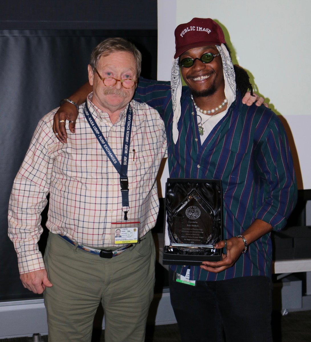 Aoto Lab (@aoto_lab) on Twitter photo Huge congratulations to Eric G. Stokes (<a href="/egstokes7/">Science Gambino</a>) for his Norman Weiner Student Award for research excellence in the Dept. of Pharmacology (<a href="/CUPharmacology/">CU Pharmacology</a> <a href="/AMCPharmacology/">CU Anschutz PharMM Program</a>)! Eric with a guest appearance by the great Dr. J. David Port. Huge congratulations to Eric G. Stokes (<a href="/egstokes7/">Science Gambino</a>) for his Norman Weiner Student Award for research excellence in the Dept. of Pharmacology (<a href="/CUPharmacology/">CU Pharmacology</a> <a href="/AMCPharmacology/">CU Anschutz PharMM Program</a>)! Eric with a guest appearance by the great Dr. J. David Port.