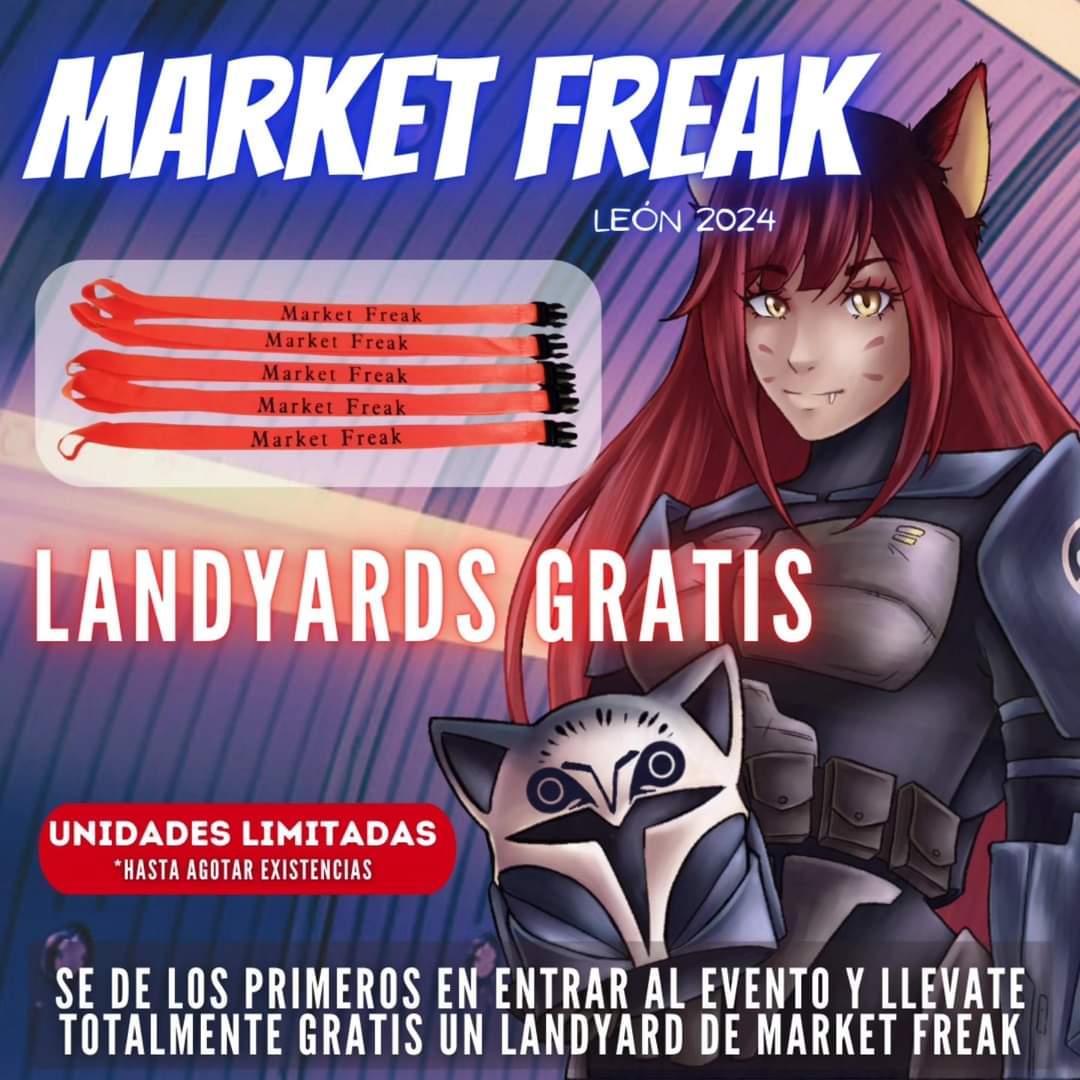 market_freak's tweet photo. Por ser d los primeros en entrar, te llevarás TOTALMENTE GRATIS un lanyard conmemorativo del evento

✅ Entradas compradas online o en taquilla.
❌ Excluye bonos d entradas premium.

📅 Promoción válida en los horarios:

✨ Viernes por la tarde.
✨ Sábado y Domingo por la mañana. https://t.co/EKJufRVPPn