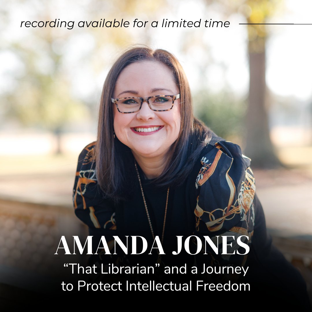 Don’t miss it! The “Amanda Jones, ‘That Librarian’ and a Journey to Protect Intellectual Freedom” program recording is only available until Friday, December 27, 2024.

➡ Log in and access the recording at railslibraries.org/education/arch…