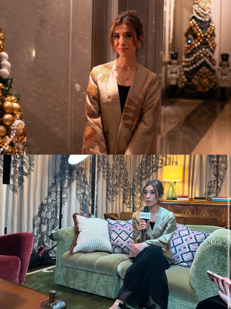 lyntwig_'s tweet photo. Nadia is being recognized as one of Vogue's 2025 #ForcesForChange. She wore a blazer from #AtelierJolie’s collab with Zarif - aimed to support the women of Afghanistan. 🇦🇫
“Thank you to @atelierjolieofficial and @zarifnyc for the beautiful garments for this special outasion.” https://t.co/noqoO9A3ym