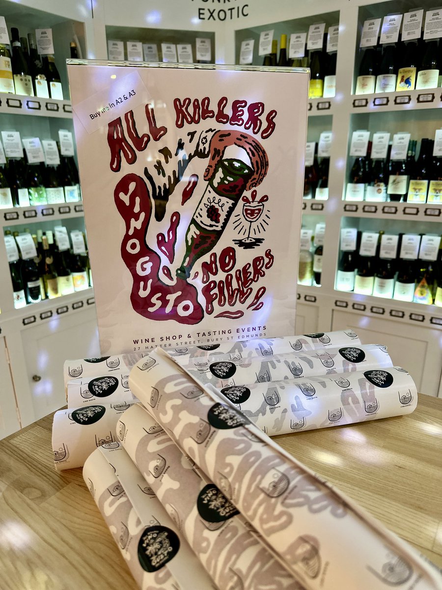 We love your artwork they said. You should sell it they said. So we are. 

Our ‘All Killers No Fillers’ design is now available in A2 &amp; A3. 

The perfect stocking filler for that tricky to buy for person.